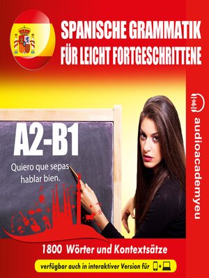 cover image of Spanische Grammatik A2-B1